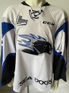 Saint John Sea Dogs Adam Bateman #22 Game Worn Used CCM Hockey Jersey QMJHL CHL