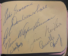 Load image into Gallery viewer, 1960&#39;s NHL Hockey Multi Signed Autograph Book x63 Tim Horton HOFs Beckett LOA
