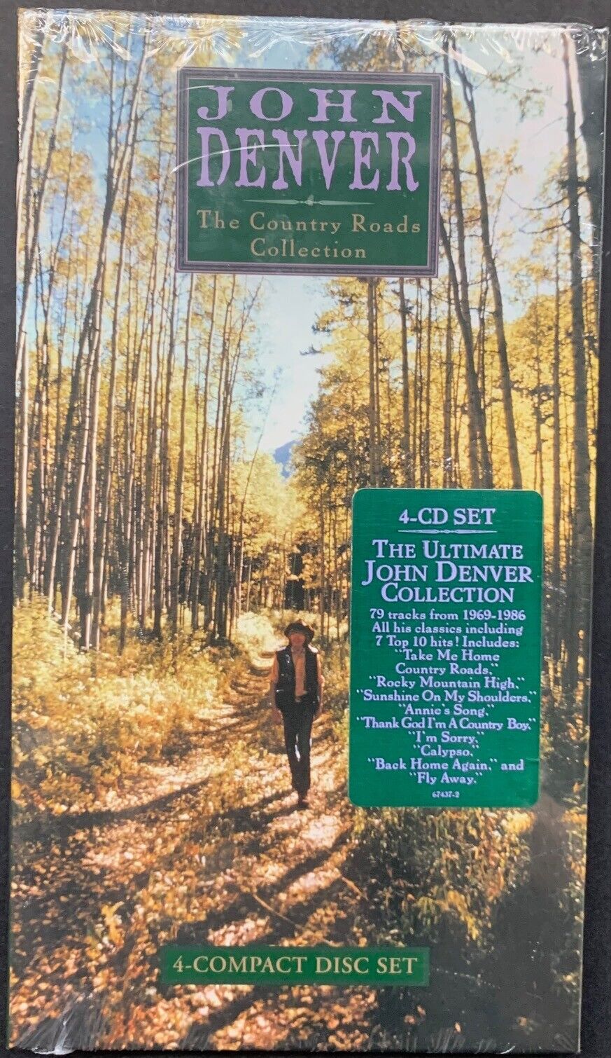John Denver The Country Road Collection 4-CD Set Brand New Sealed