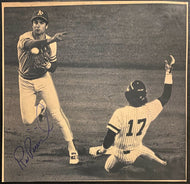 1981 MLB Baseball Oakland Athletics Rob Picciolo Signed Wire Photo Autographed