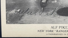 Load image into Gallery viewer, 1939-40 OPC V301-1 Alf Pike Autographed Signed Rookie Card New York Rangers JSA

