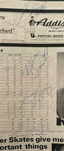 Load image into Gallery viewer, 1967 NHL Stanley Cup Clinch Program Team Signed x24 Maple Leafs Autographed JSA
