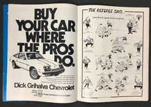 Load image into Gallery viewer, 1975-1976 WHA Hockey Program San Diego Mariners vs Phoenix Roadrunners Vintage
