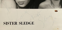 Load image into Gallery viewer, 1970s Sister Sledge Signed Publicity Photo All 4 Members Autographed Vocal Group
