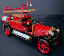 Load image into Gallery viewer, 1912 Mercedes Benz Fire Engine Dinky Die Cast Metal Matchbox Collectibles 1:43
