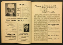 Load image into Gallery viewer, 1964 CFL Football Program Montreal Alouettes vs Hamilton Tiger-Cats Unscored
