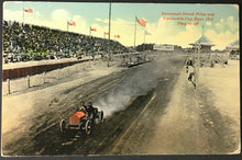 Load image into Gallery viewer, 1911 Vanderbilt Cup Race Savannah Georgia Post Card Ralph Mulford Car Auto Old
