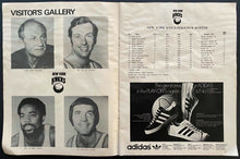 Load image into Gallery viewer, 1974 Buffalo Braves vs New York Knicks Rare Maple Leaf Gardens Toronto Program
