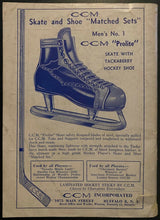 Load image into Gallery viewer, 1949 Hendy Hockey Guide Rules Records and Schedule + Who&#39;s Who in Hockey NHL
