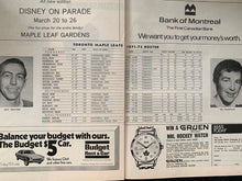 Load image into Gallery viewer, 1971/72 Toronto Maple Leafs Signed x12 Program Horton Sittler NHL HOF LOA VTG
