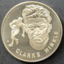 Load image into Gallery viewer, 1972 Clarke Hinkle Pro Football Hall Of Fame Medal Franklin Mint 1 Troy Oz. NFL

