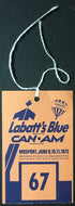 1972 Labatt's Blue Can-Am Race Entry Ticket Mosport Vintage Denny Hulme Wins