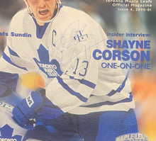 Load image into Gallery viewer, 2001 Air Canada Centre NHL Hockey Program Autographed x3 Koivu Soury Landry
