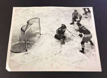 Load image into Gallery viewer, 1938 New York Americans vs NY Rangers Wire/Press Hockey PHOTO 4-OT Playoffs
