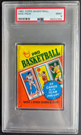 1980 Topps Pro Basketball Wax Pack PSA MINT 9 NBA Magic Johnson Larry Bird