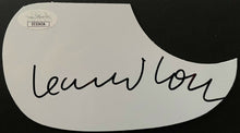 Load image into Gallery viewer, Leonard Cohen Canadian Singer / Songwriter Signed Signed Guitar Pickguard + JSA
