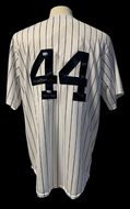 Reggie Jackson Autographed New York Yankees Jersey HOF 1993 Fanatics + MLB Holo