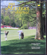 1993 Vintage PGA Golf Masters Program Bernhard Langer Second Augusta National