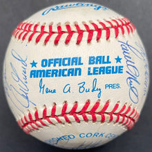 Load image into Gallery viewer, 1997 New York Yankees Team Signed Baseball Autographed JSA Jeter Rivera Torre
