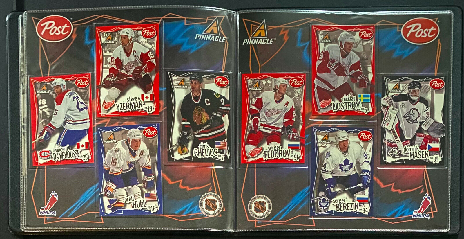 1997-98 Post Cereal Promotional World Best Pinnacle Card Set NHL Hocke –  Glory Days Collectibles