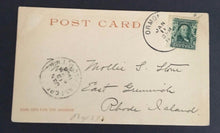 Load image into Gallery viewer, 1900 Sailing On Ormond Beach Florida Postcard Future Site of Daytona Races
