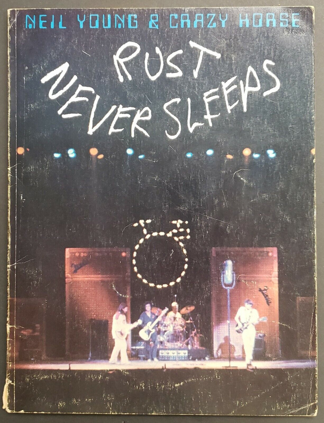1979 Neil Young & Crazy Horse Rust Never Sleeps Song Book & Sheet Music