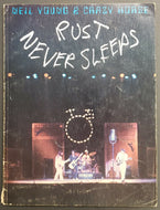 1979 Neil Young & Crazy Horse Rust Never Sleeps Song Book & Sheet Music