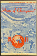 1949 Yankee Stadium MLB Baseball Program Yankees vs Chicago White Sox DiMaggio