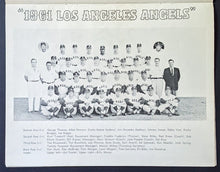 Load image into Gallery viewer, 1962 Los Angeles Angels Program First Season in Dodgers Stadium MLB Baseball VTG
