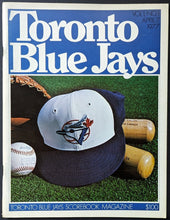 Load image into Gallery viewer, 1977 Toronto Blue Jays Inaugural Game Program + Unused Full Ticket MLB Baseball
