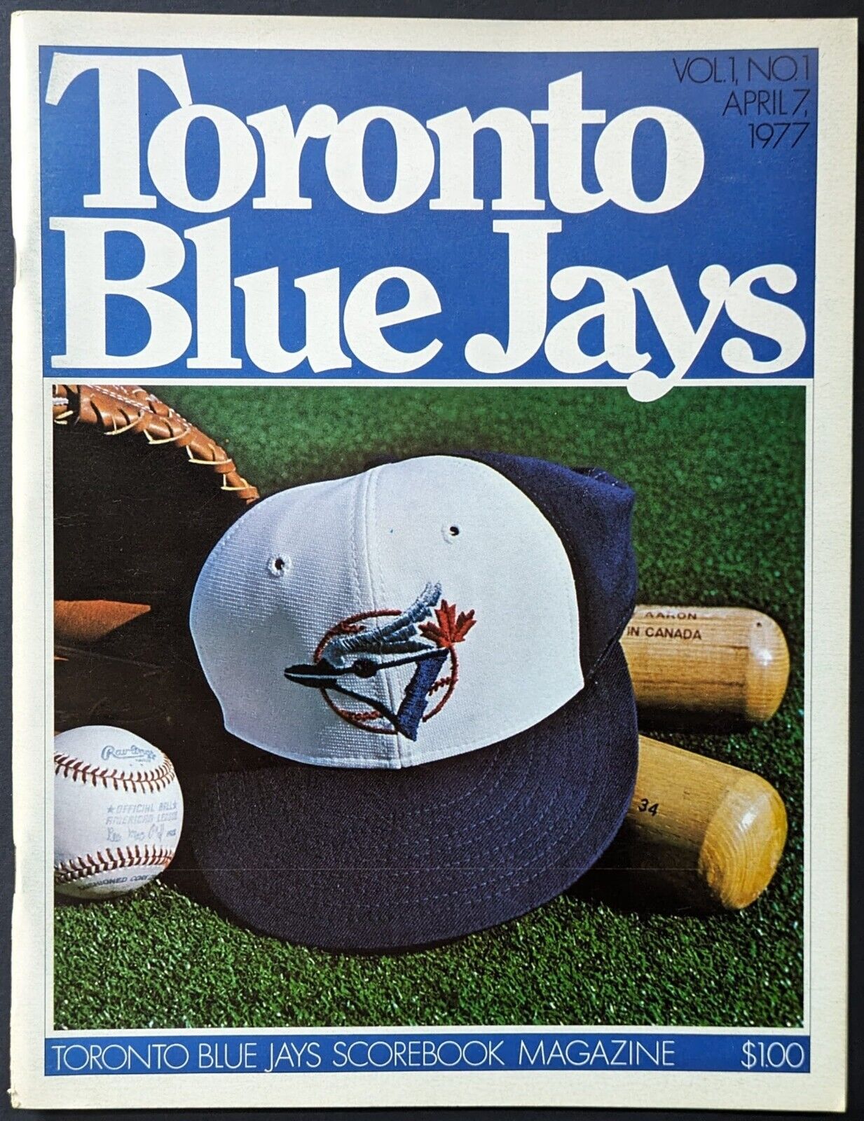 ブルージェイズ50周年記念 非売品1977年 開幕戦チケット 野球 ブルージェイズ50周年記念 非売品1977年 開幕戦チケット