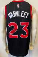 Fred VanVleet Autographed Toronto Raptors Swingman Basketball Jersey Signed COA