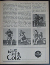 Load image into Gallery viewer, 1967 Lansdowne Park Grey Cup Program + Ticket Tiger Cats vs Sask Roughriders CFL
