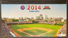 Load image into Gallery viewer, 2014 MLB Chicago Cubs Full Season Ticket Book 100th Anniversary Wrigley Field
