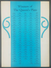 Load image into Gallery viewer, 1972 Woodbine Racetrack Queens Plate 113th Running Program &amp; Press Pass Ticket
