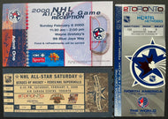50th NHL All Star Game + Skills Competition + Reception Ticket Toronto Hockey