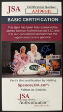 Load image into Gallery viewer, Early Wynn Signed Hall Of Fame Plaque Autographed Postcard Indians HOF MLB JSA
