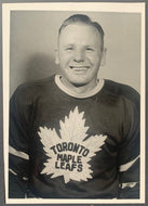 1958 Johnny Bower Type 1 Turofsky Photo NHL Toronto Maple Leafs Hockey LOA VTG