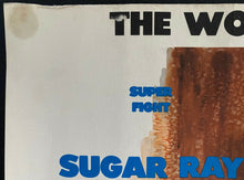 Load image into Gallery viewer, 1980 Site Poster Boxing Sugar Ray Leonard Roberto Duran No Más Superdome Vintage
