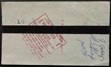 Load image into Gallery viewer, 1971 OHA Maple Leaf Gardens Endorsed Payroll Cheque Toronto Marlies Glenn Goldup
