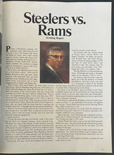Load image into Gallery viewer, 1980 NFL Football Super Bowl XIV Vtg Program Pittsburgh Steelers Beat LA Rams
