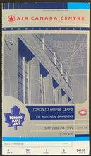 Load image into Gallery viewer, 1999 NHL Hockey Toronto Maple Leafs Air Canada Centre First Game Ticket + Cert
