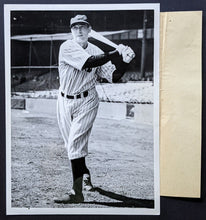 Load image into Gallery viewer, 1937 Tony Lazzeri Type 1 Black &amp; White Photo New York Yankees MLB Baseball VTG
