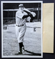 1937 Tony Lazzeri Type 1 Black & White Photo New York Yankees MLB Baseball VTG