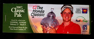Full Set 6 Daily Tickets from 2007 Honda Classic Book + Tickets Luke Donald