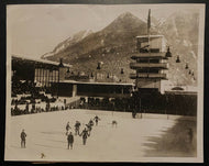 1936 Garmisch-Partenkirchen Winter Olympics Photographs Ice Hockey LOA