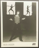 1993 Mick Jagger Rolling Stones Publicity Photo Vintage Atlantic Records Music
