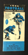 1956 Pro College Football Schedules Handbook Photos The Sporting News
