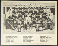 Load image into Gallery viewer, 1956/57 Whitby Dunlops Allan Cup Champions Team Photo &#39;58 World Hockey Champions
