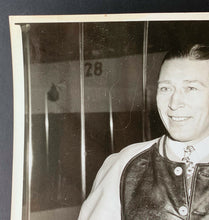 Load image into Gallery viewer, 1940s Dit Clapper Type 1 Original Photo NHL Hockey Hall Of Famer Boston Bruins
